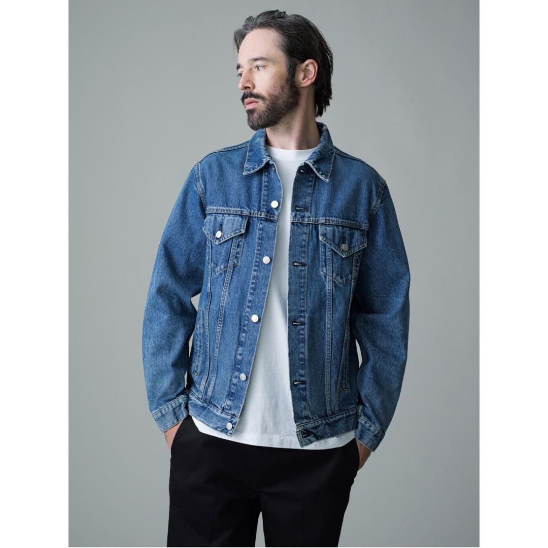 超歓迎 RHC Indigo ロンハーマン デニム OVY Jacket Denim Gジャン