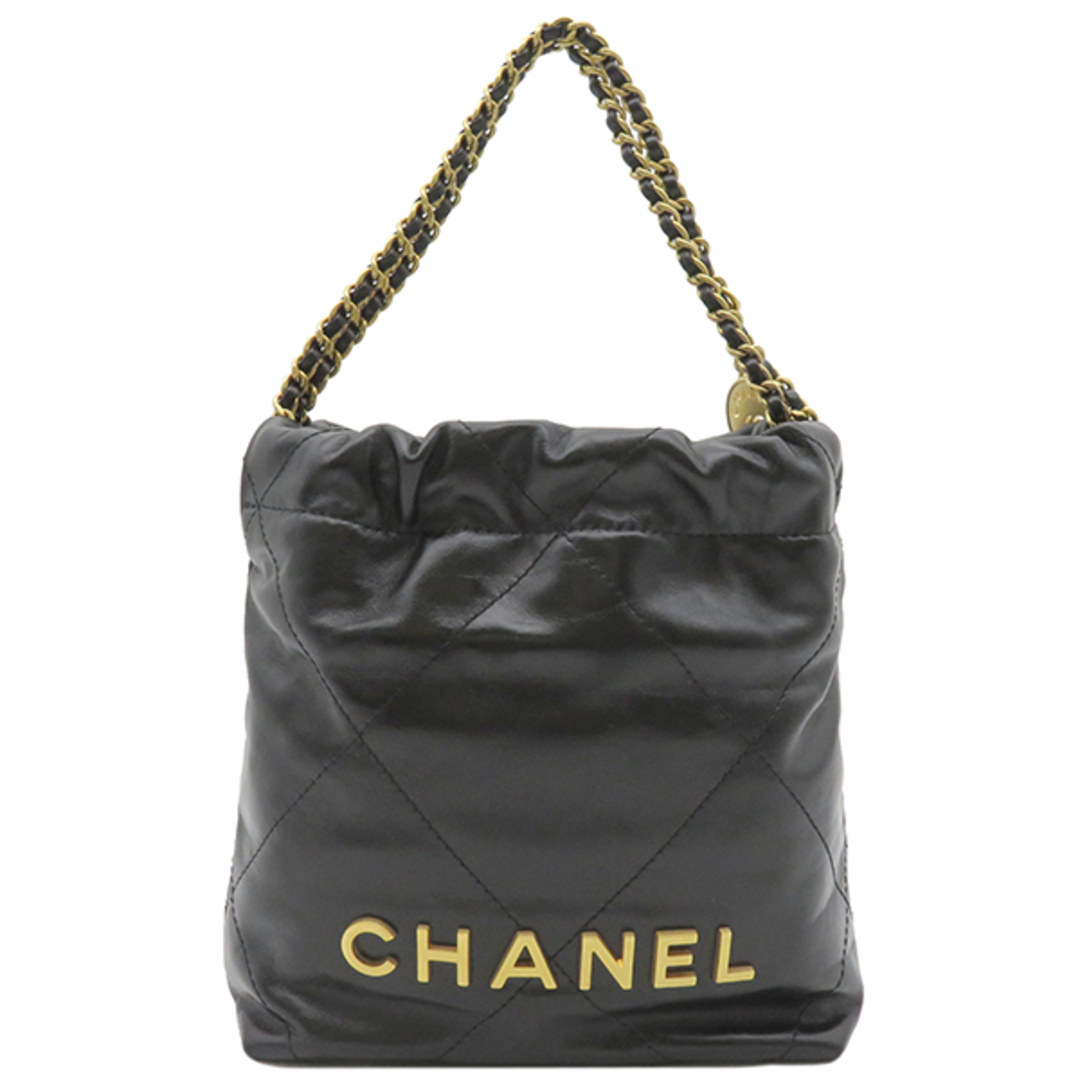 シャネル  2WAYバッグ  CHANEL 22 ホーボーバッグ ミニ