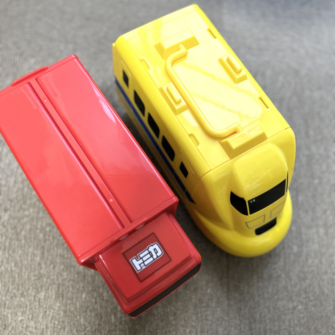 Takara Tomy(タカラトミー)のトミカトラック ドクターイエロー セット キッズ/ベビー/マタニティのおもちゃ(電車のおもちゃ/車)の商品写真