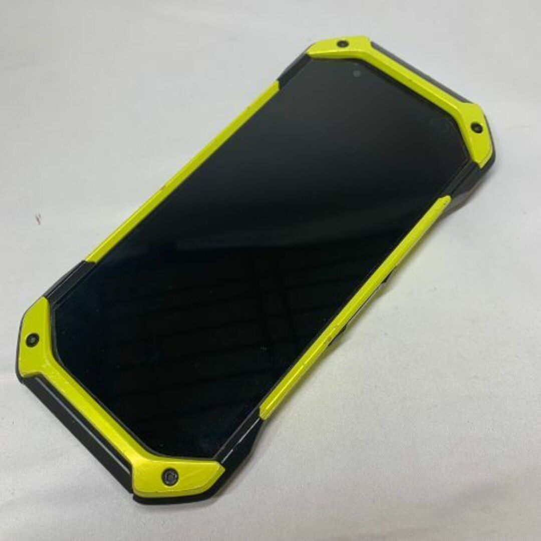 【品】TORQUE 5G au   KYG01 イエロースマートフォン本体