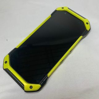 キョウセラ(京セラ)の【中古品】TORQUE 5G au   KYG01 イエロー (スマートフォン本体)