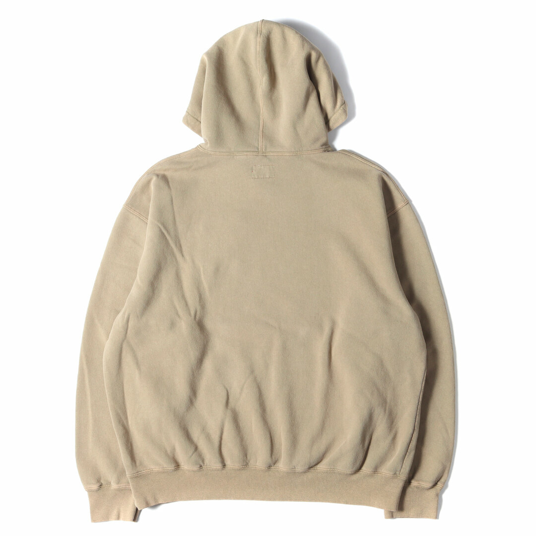 Supreme シュプリーム パーカー サイズ:L 23SS オーバーダイ加工 Sロゴ スウェット パーカー Overdyed S Logo  Hooded Sweatshirt タン トップス フーデッド スウェットシャツ フーディー【メンズ】