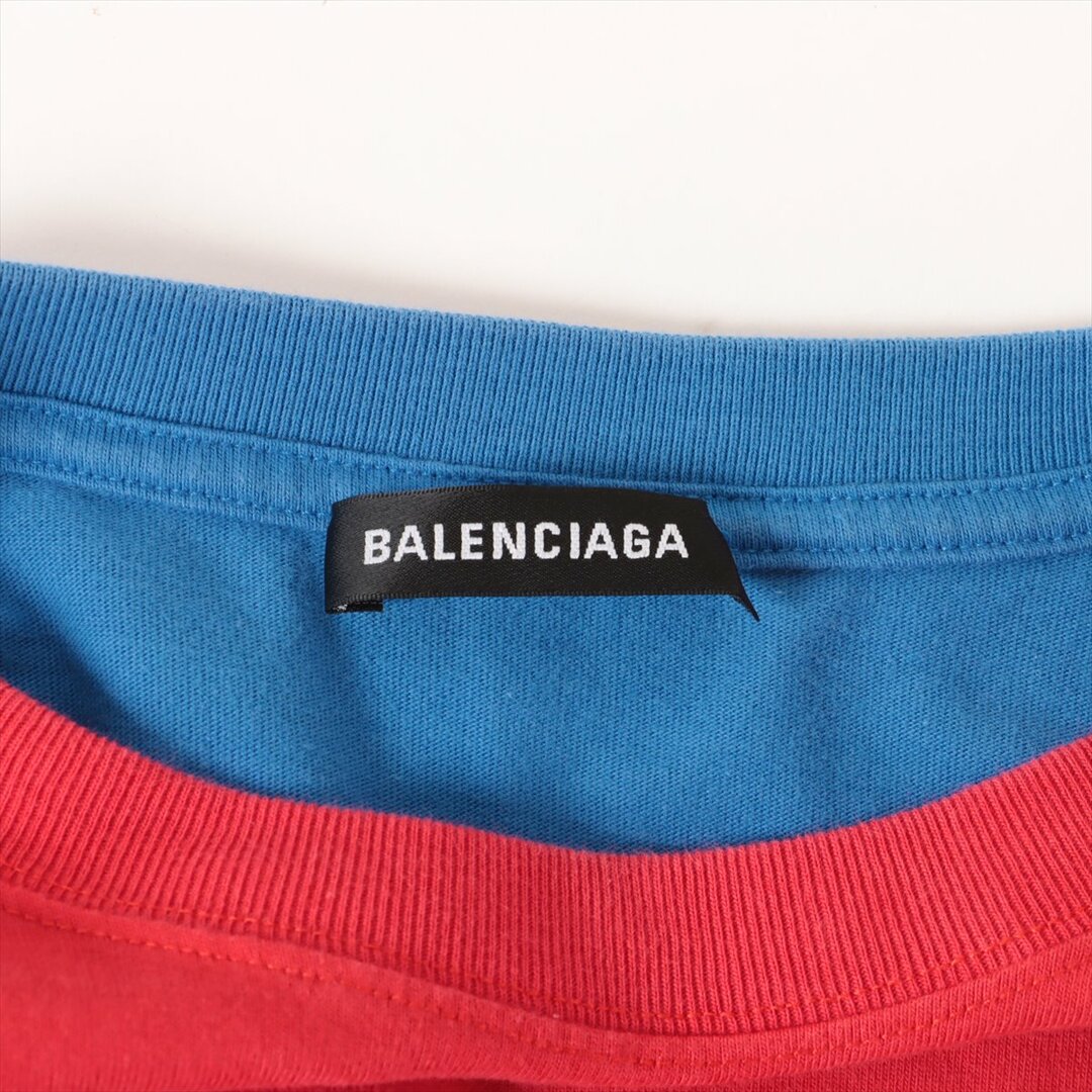 Balenciaga(バレンシアガ)の美品 バレンシアガ ドッキング ロング 半袖 Tシャツ アパレル 服 人気 定番 おしゃれ 532643 Sサイズ メンズ MMT 1010-E5 メンズのトップス(Tシャツ/カットソー(七分/長袖))の商品写真