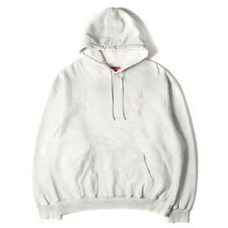 シュプリーム  20SS  Overdyed Hooded Sweatshirt フードロゴ刺繍オーバーダイパーカー メンズ M