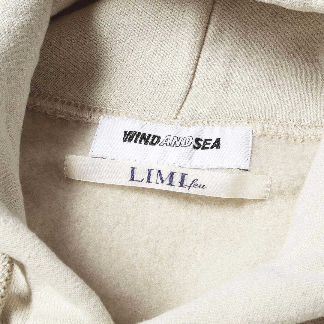 WIND AND SEA ウィンダンシー パーカー 20SS LIMI feu リミ フゥ ブランドロゴ スウェット パーカー ベージュ  記載なし(M位) トップス フーディー スウェットシャツ コラボ【メンズ】【中古】