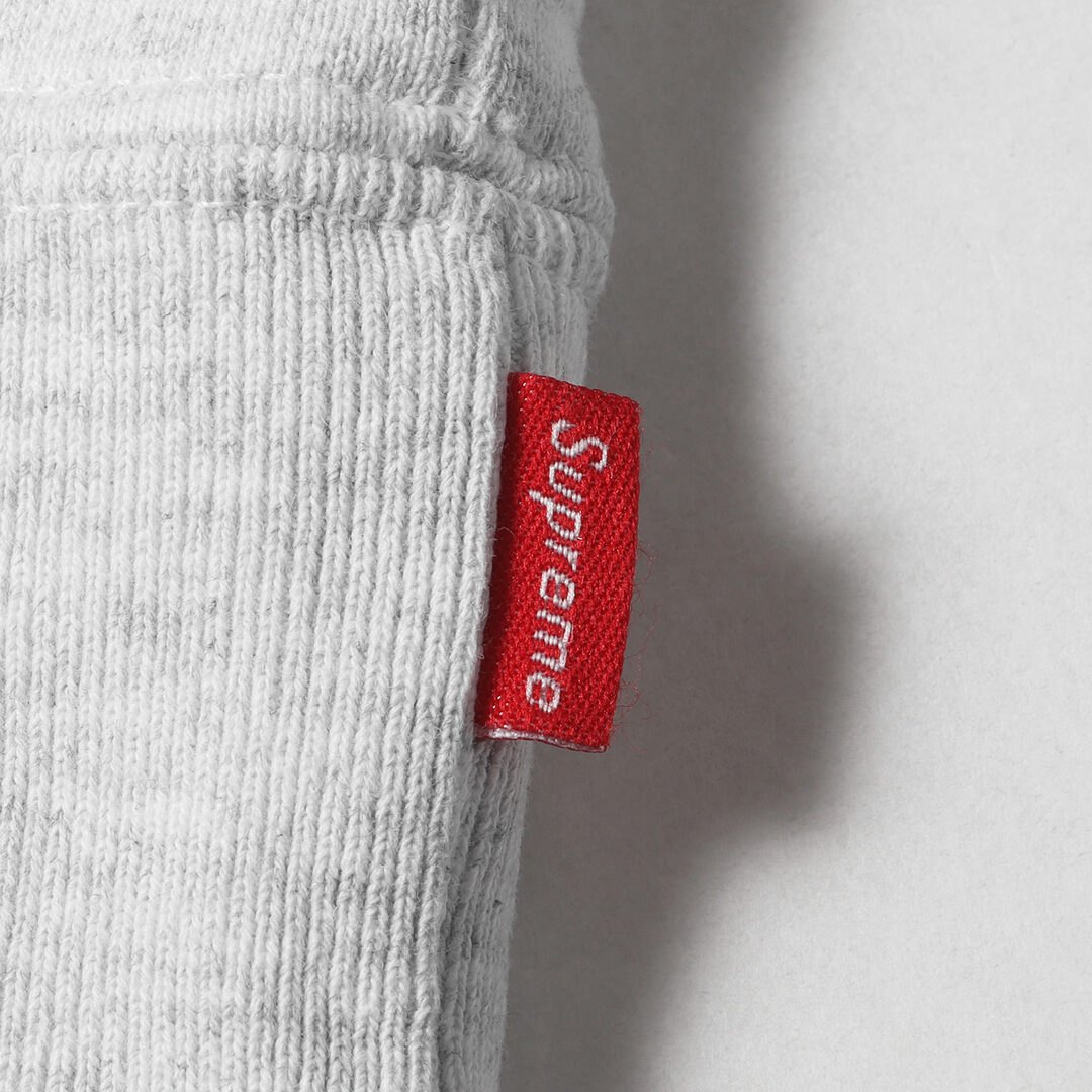 Supreme シュプリーム パーカー サイズ:XL 18SS メッセージロゴ スウェット パーカー Illegal Business Hooded  Sweatshirt アッシュグレー トップス フーデッド スウェットシャツ フーディー 【メンズ】【中古】