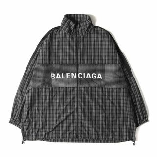 BALENCIAGA バレンシアガ 20ss 千鳥格子 トラック ジャケット-