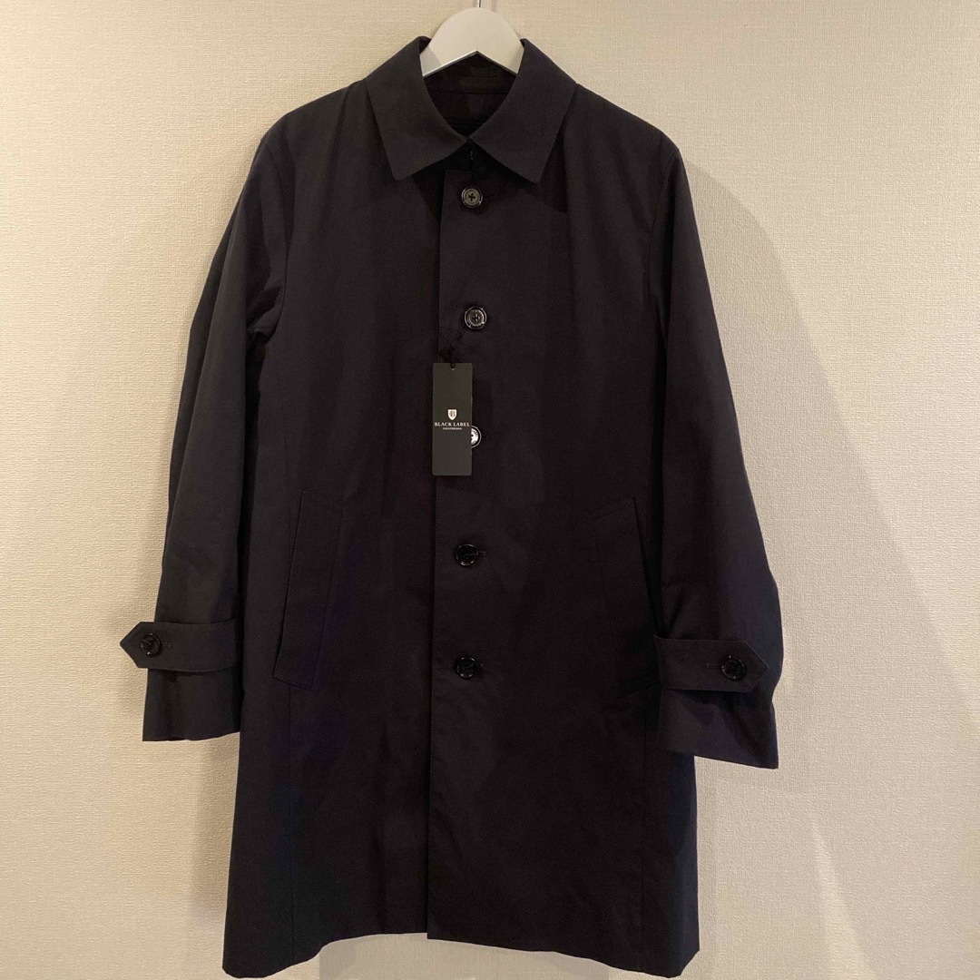 Black label crest bridgeステンカラーコート