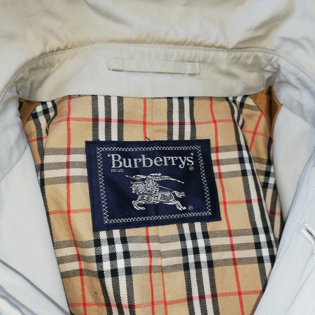 BURBERRY(バーバリー)の希少マスターピース【BURBERRY】一枚袖ステンカラーコート ヴィンテージ古着 メンズのジャケット/アウター(ステンカラーコート)の商品写真