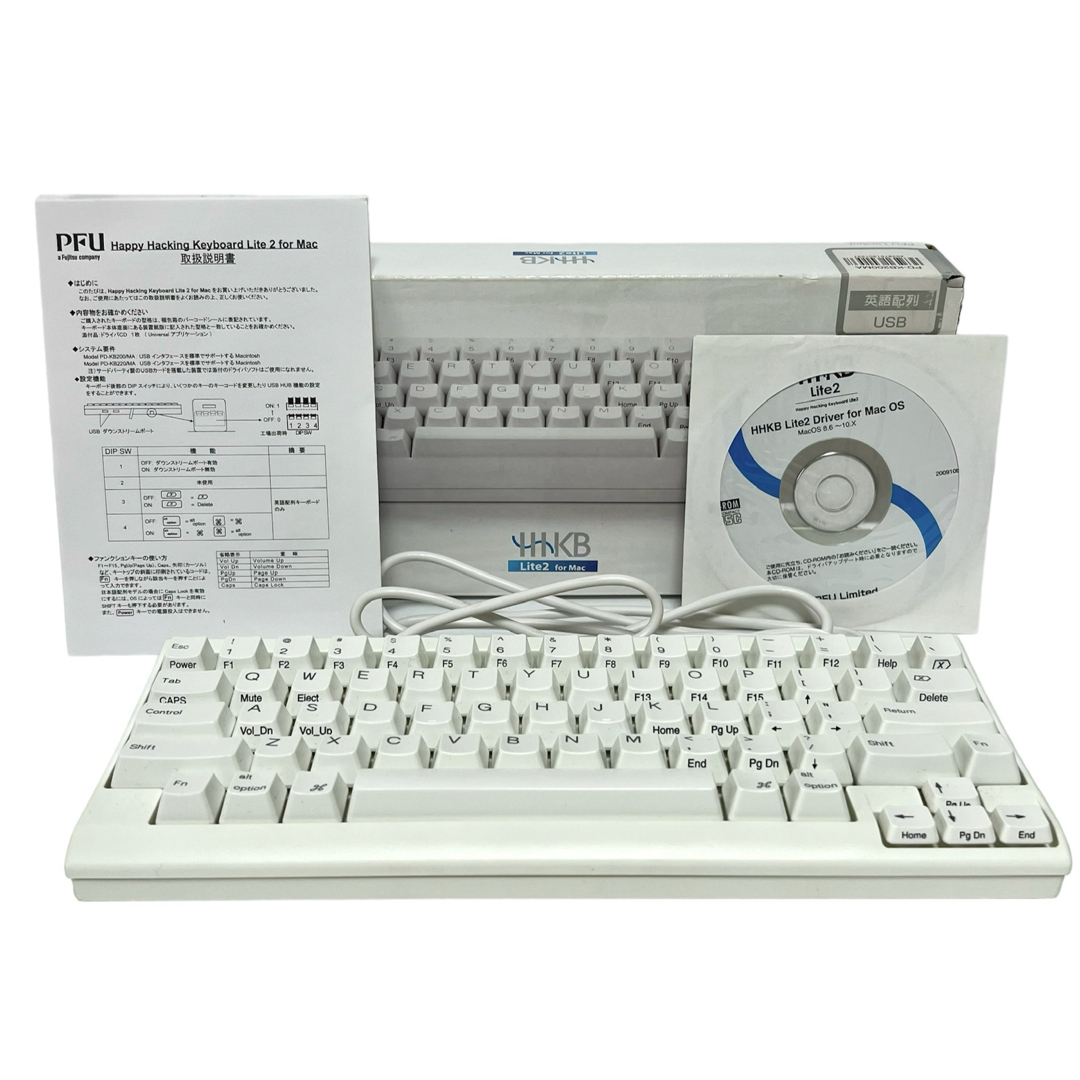 ハッピーハッキングキーボード PD-KB200MA スノーホワイト US配列