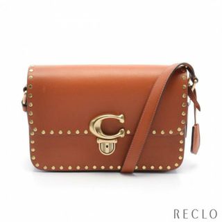 コーチ(COACH)のストゥディオ ショルダーバッグ レザー ライトブラウン リベット(ショルダーバッグ)