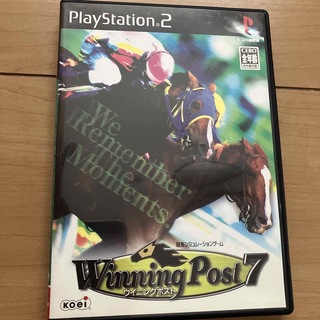プレイステーション2(PlayStation2)のウイニングポスト7 PS2(家庭用ゲームソフト)