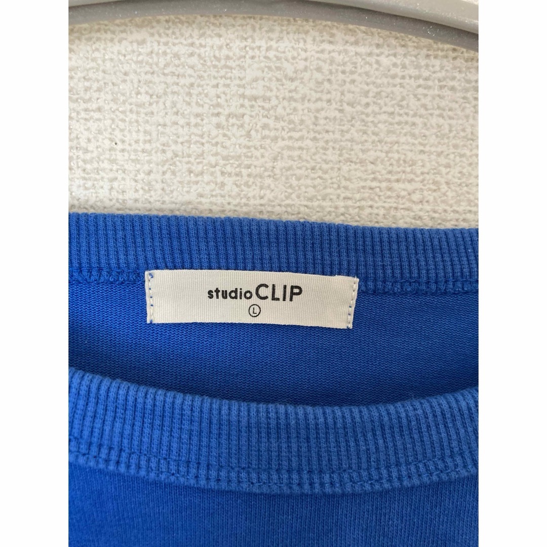 STUDIO CLIP(スタディオクリップ)のstudioCLIP USAコットンビッグTチュニック レディースのトップス(Tシャツ(半袖/袖なし))の商品写真