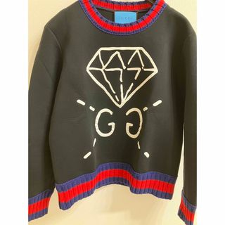 グッチ(Gucci)のグッチ スウェット ボンディング ダイヤモンド XS ブラック メンズ (スウェット)