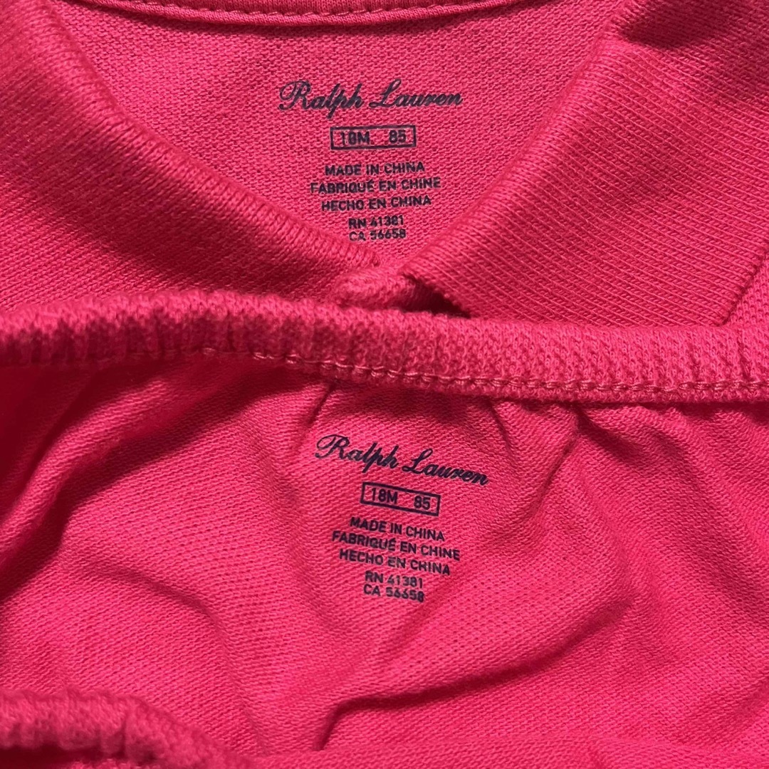 Ralph Lauren(ラルフローレン)のワンピースブルマセット キッズ/ベビー/マタニティのキッズ服女の子用(90cm~)(ワンピース)の商品写真