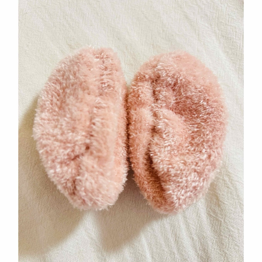 被せるふわふわイヤーマフピンク レディースのファッション小物(イヤーマフ)の商品写真
