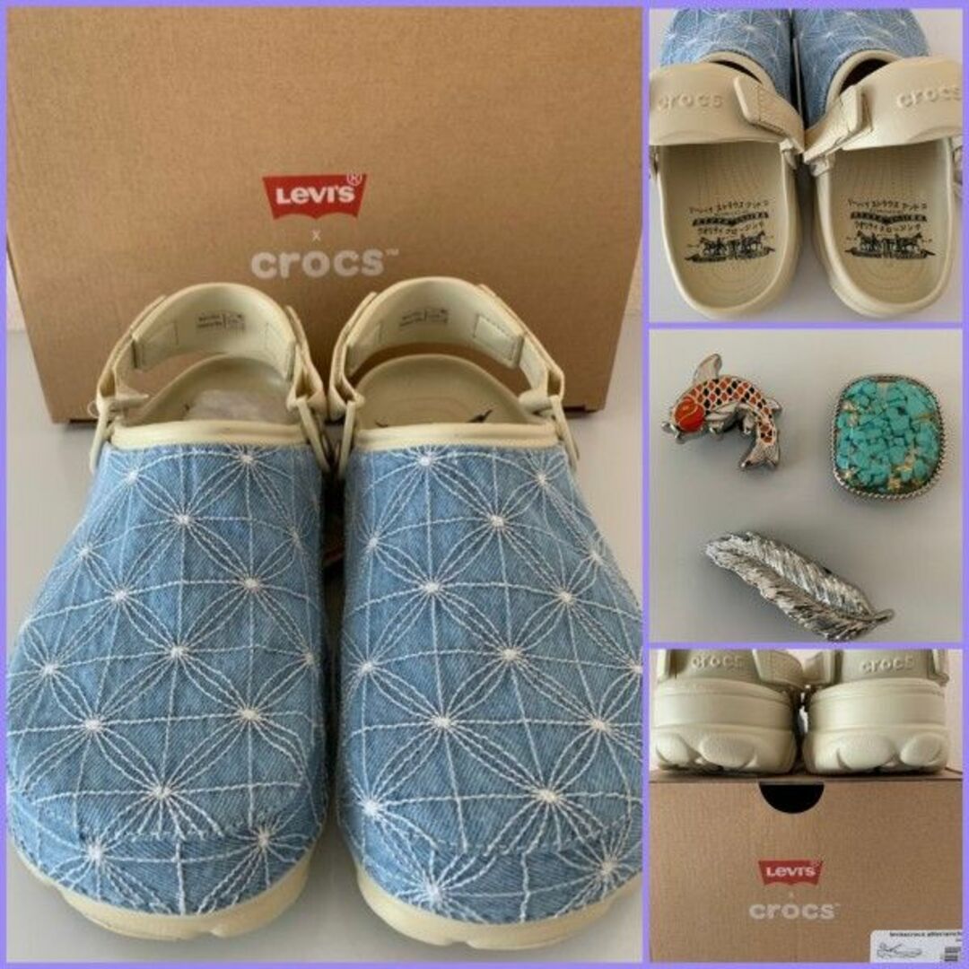 Levi's - LEVI'S x CROCS All Terrain Clog ライトインディゴの Levi's - LEVI'S x CROCS All Terrain Clog ライトインディゴの