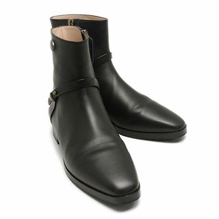 グッチ(Gucci)のグッチ ショートブーツ 36 599019 ブラック 黒 ヒール約2.5cm(ブーツ)