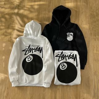 STUSSY - 【希少デザイン】ステューシー☆バックプリント パーカー