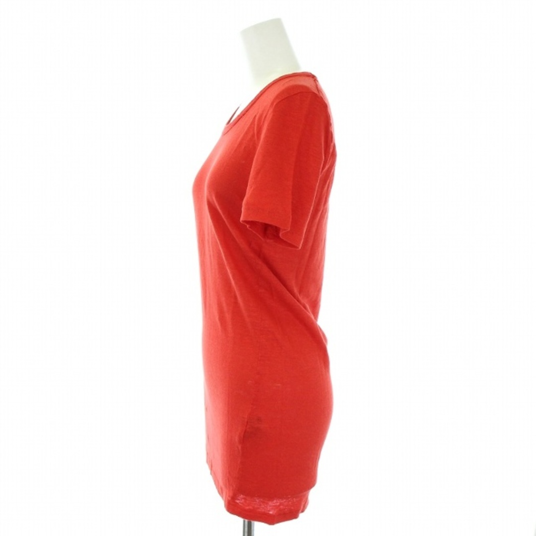イザベル マラン エトワール Tシャツ カットソー リネン 半袖 XS 赤 レディースのトップス(Tシャツ(半袖/袖なし))の商品写真