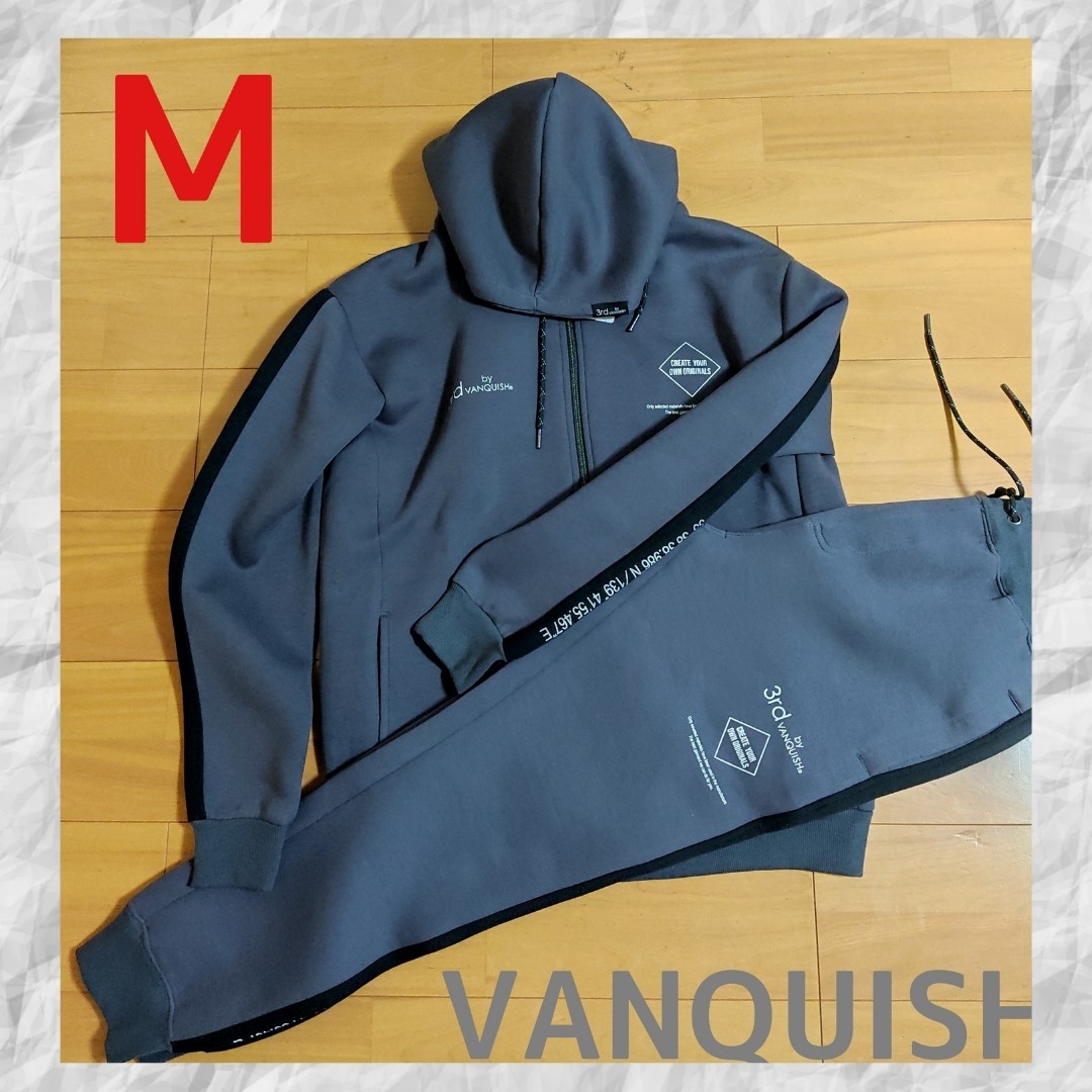 約70cm3rd by VANQUISH パーカー 上下セット 朝倉未来 愛用 M