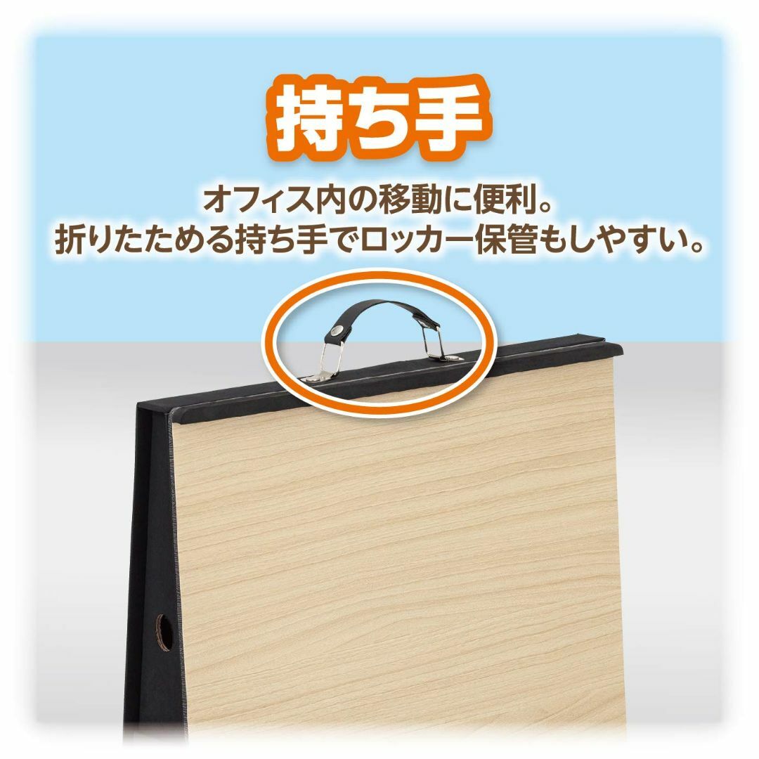 アスカ 机上台 ポータブルデスク DSK03 引き出し収納 持ち運び可 ノートパ 6