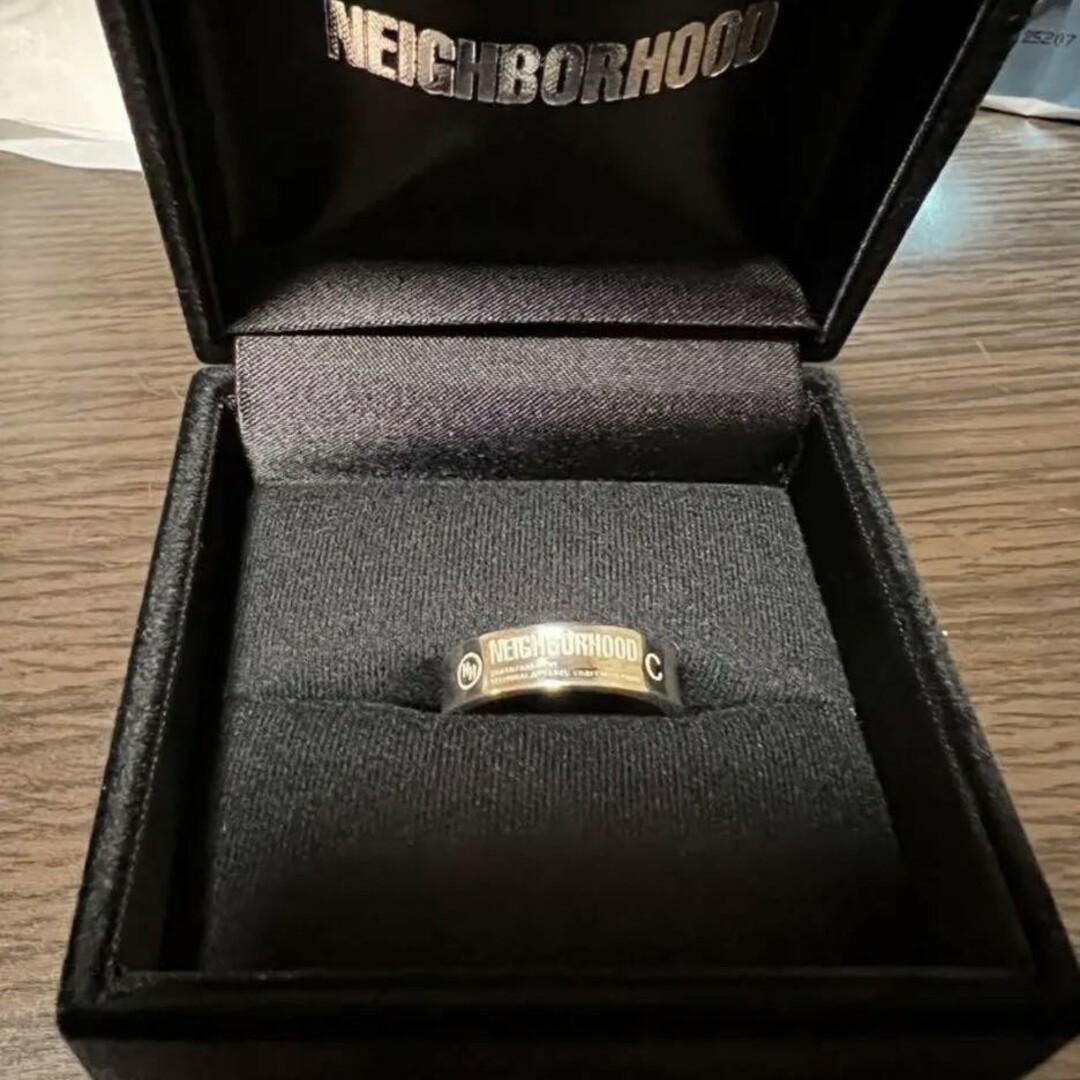 希少 NEIGHBORHOOD SILVER PLAIN RING 指輪 17号