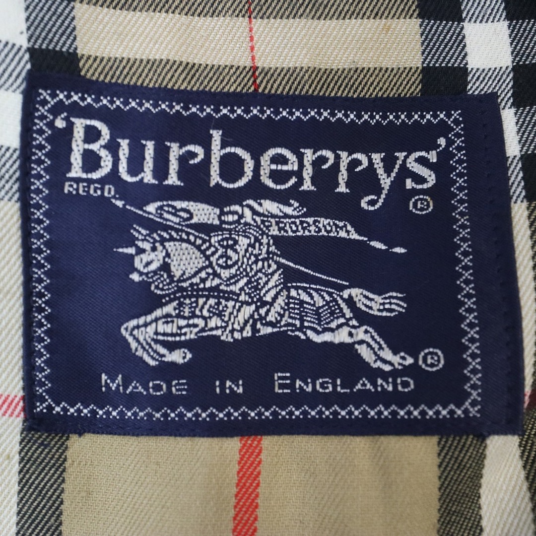 BURBERRY(バーバリー)の90年代 Burberrys バーバリーズ ステンカラーコート ユーロ ラグランスリーブ ベージュ (メンズ 54) 中古 古着 N8918 メンズのジャケット/アウター(ステンカラーコート)の商品写真