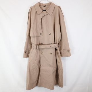 pierre cardin - Pierre Cardin ピエールカルダン 変形トレンチコート 防寒 ラグランスリーブ グレージュ (メンズ 46R) 中古 古着 N8920