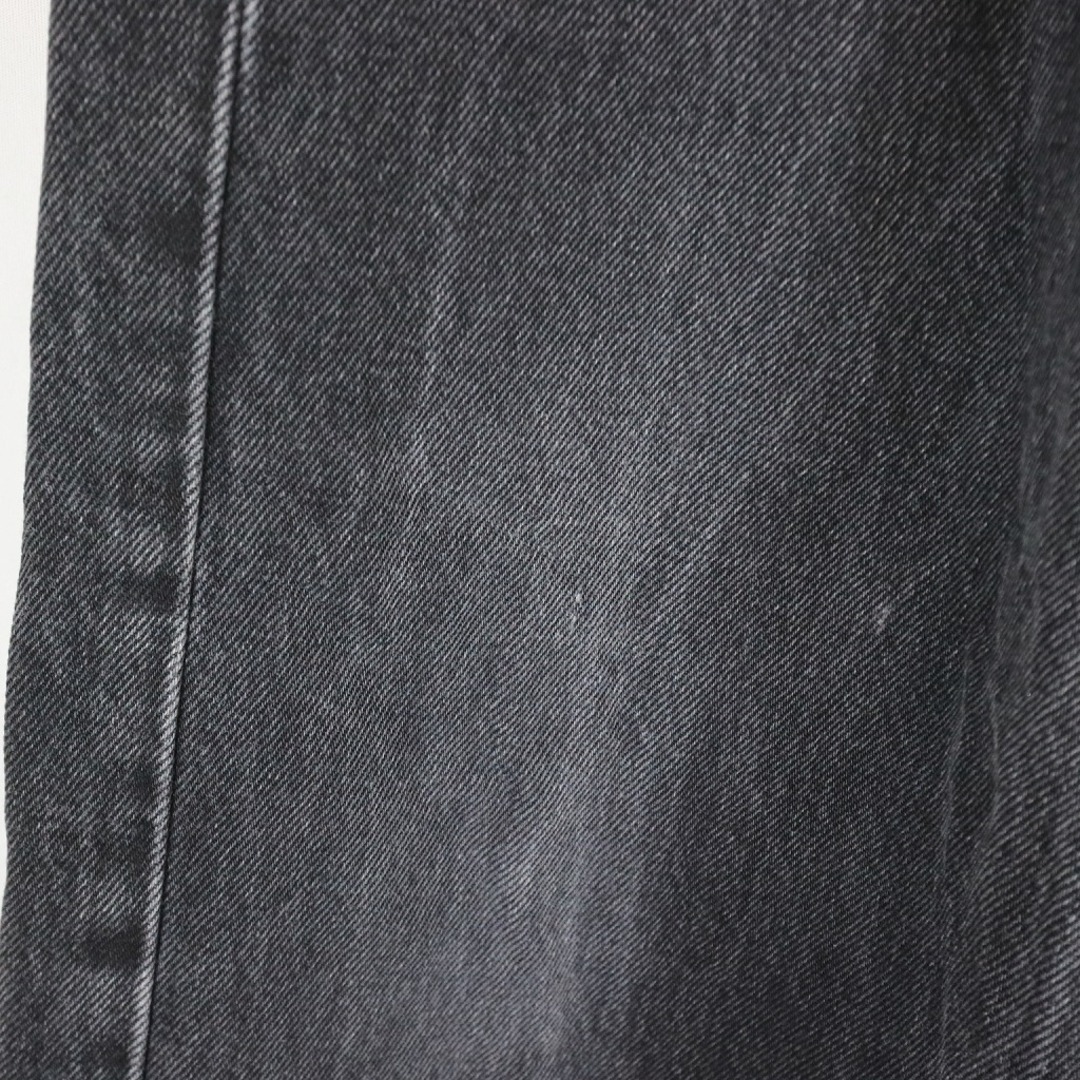 90年代 USA製 Levi's リーバイス 501 デニムパンツ アメカジ ジップフライ ストレート ブラック (メンズ 36×32)   N8998 7