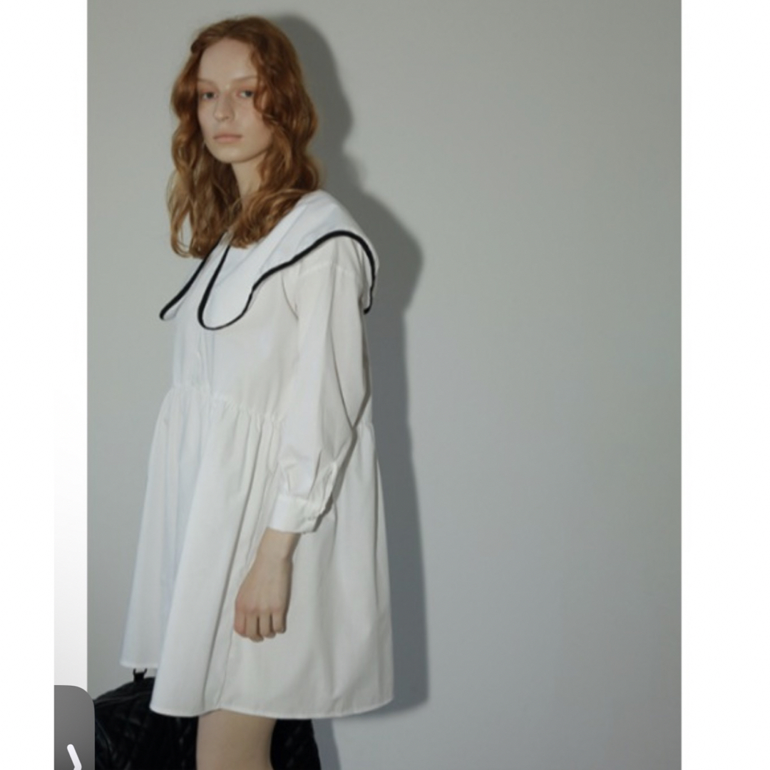 AMAIL(アマイル)の【AMAIL】Big line shirtdress レディースのワンピース(ミニワンピース)の商品写真