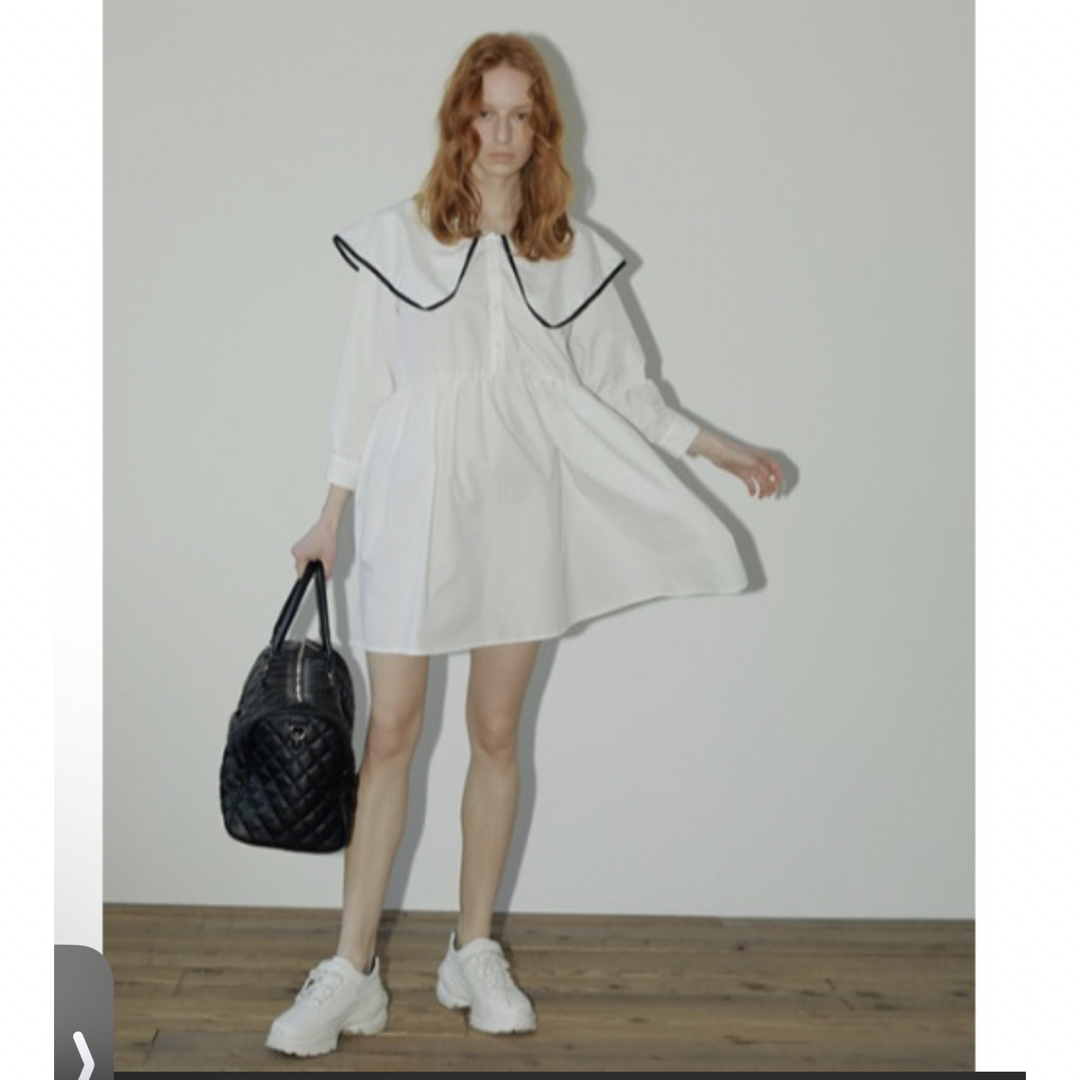 AMAIL(アマイル)の【AMAIL】Big line shirtdress レディースのワンピース(ミニワンピース)の商品写真