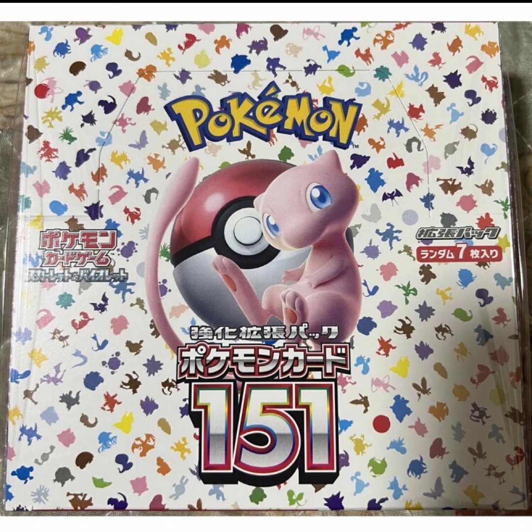 ポケモンカード　151 1box シュリンク付き