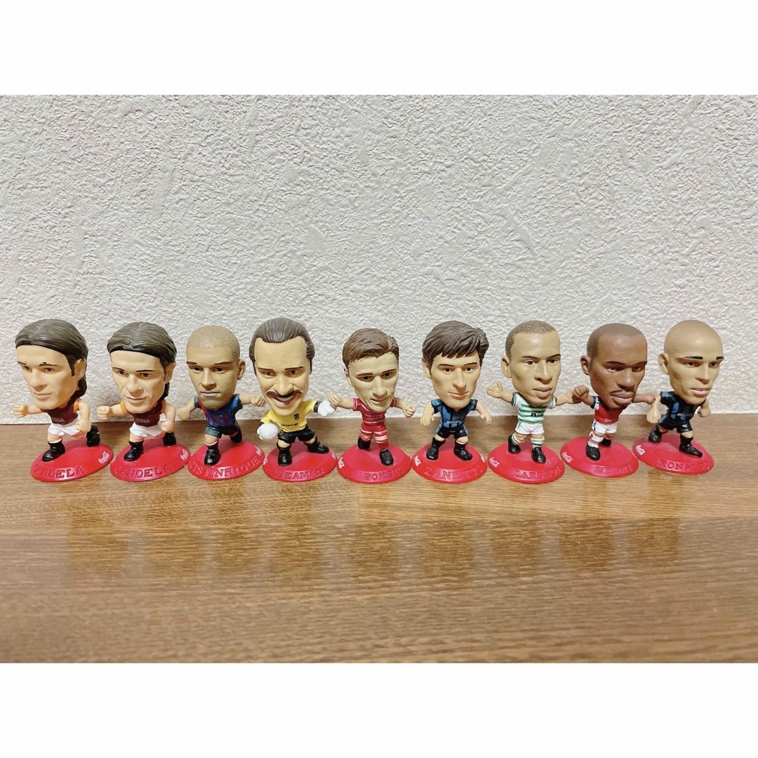 【コカコーラ】サッカーフィギュアコレクション×9個 エンタメ/ホビーのフィギュア(スポーツ)の商品写真