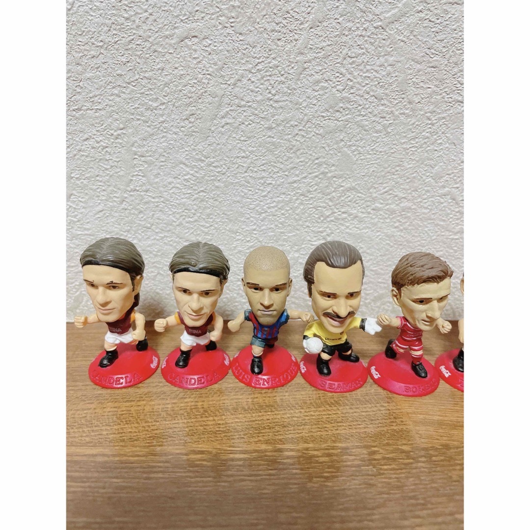 【コカコーラ】サッカーフィギュアコレクション×9個 エンタメ/ホビーのフィギュア(スポーツ)の商品写真