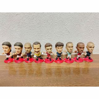 【コカコーラ】サッカーフィギュアコレクション×9個(スポーツ)