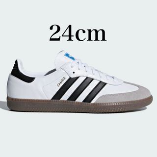 オリジナルス(Originals（adidas）)のアディダス サンバOG 24cm ホワイト(スニーカー)