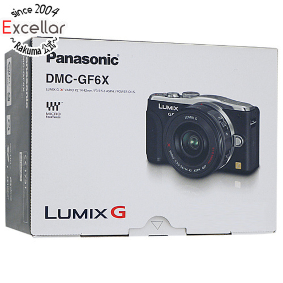 Panasonic - Panasonic LUMIX DMC-GF6X-W 電動ズームレンズキット 元箱