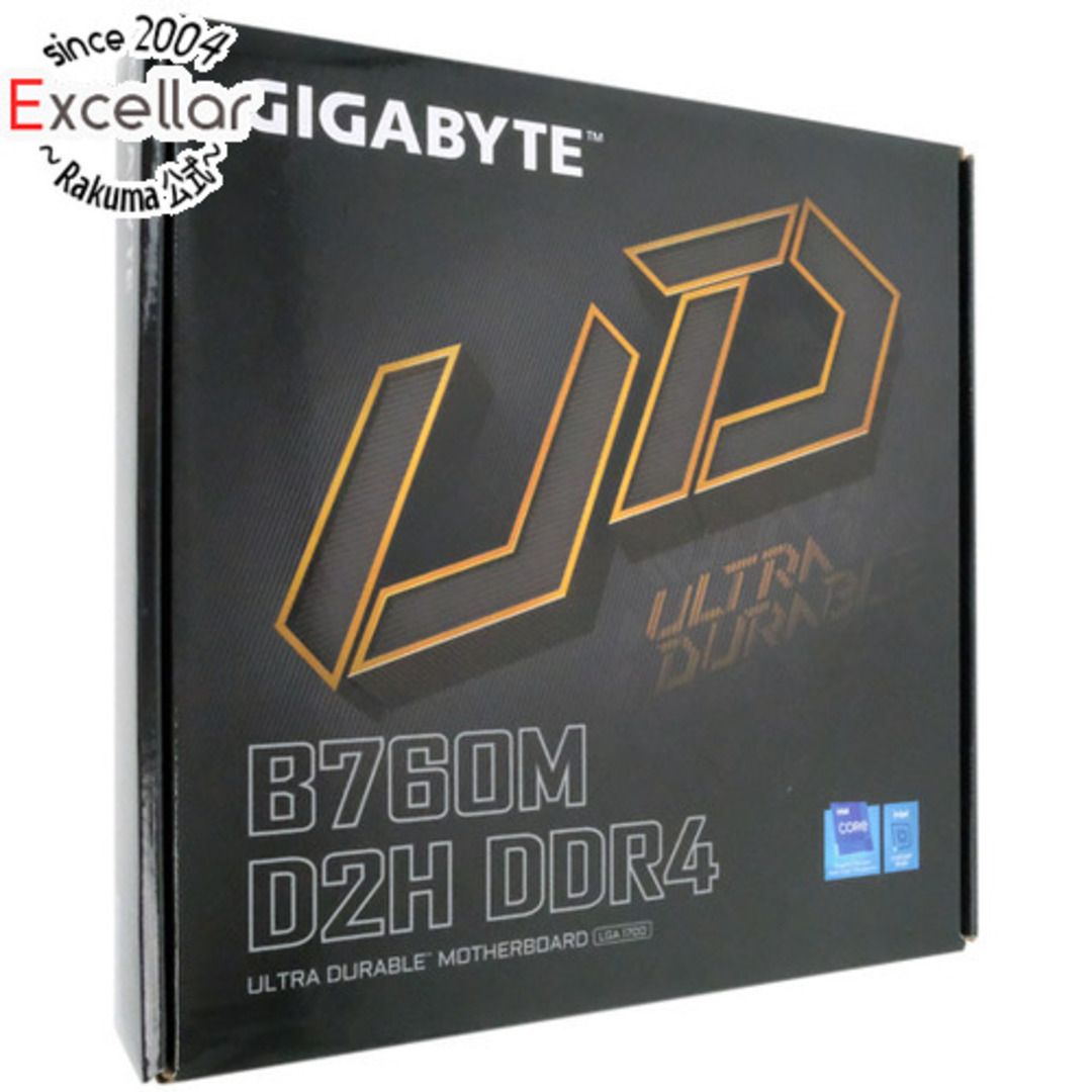 GIGABYTE　MicroATXマザーボード B760M D2H DDR4 Rev.1.0　LGA1700 元箱あり