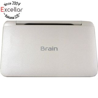 シャープ(SHARP)のSHARP製　カラー電子辞書 Brain 生活教養モデル　PW-A1-W　ホワイト　展示品(その他)