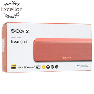 ソニー(SONY)のSONY　ワイヤレスポータブルスピーカー h.ear go 2　SRS-HG10 (R)　トワイライトレッド　展示品(スピーカー)