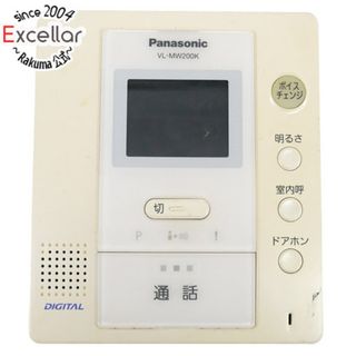 パナソニック(Panasonic)のPanasonic　テレビドアホン カラーモニター親機　VL-MW200K　本体のみ　本体いたみ(防犯カメラ)