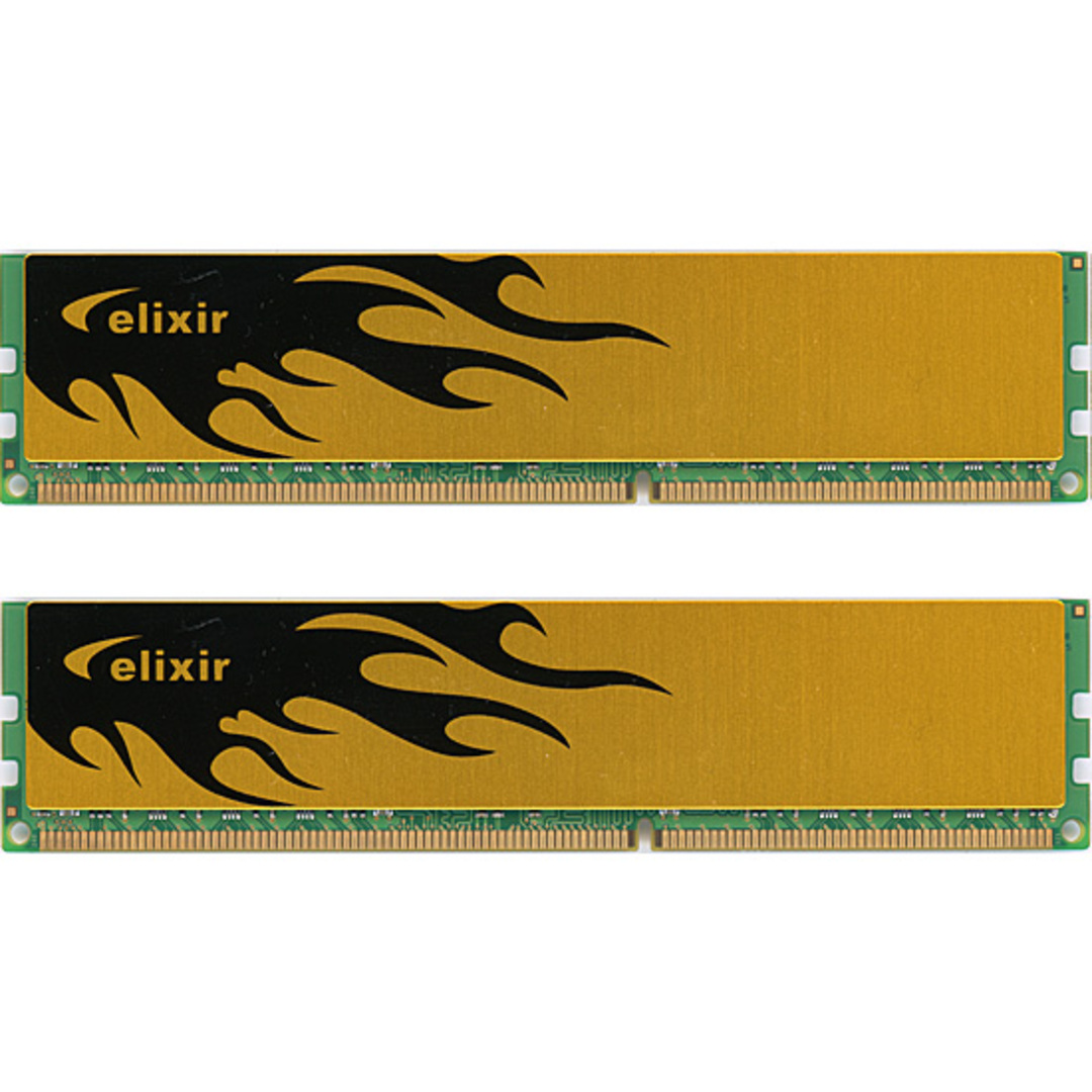 CFD(シーエフデー)のCFD ELIXIR　W3U1600HQ-2G　DDR3 PC3-12800 2GBx2枚組 スマホ/家電/カメラのPC/タブレット(PCパーツ)の商品写真