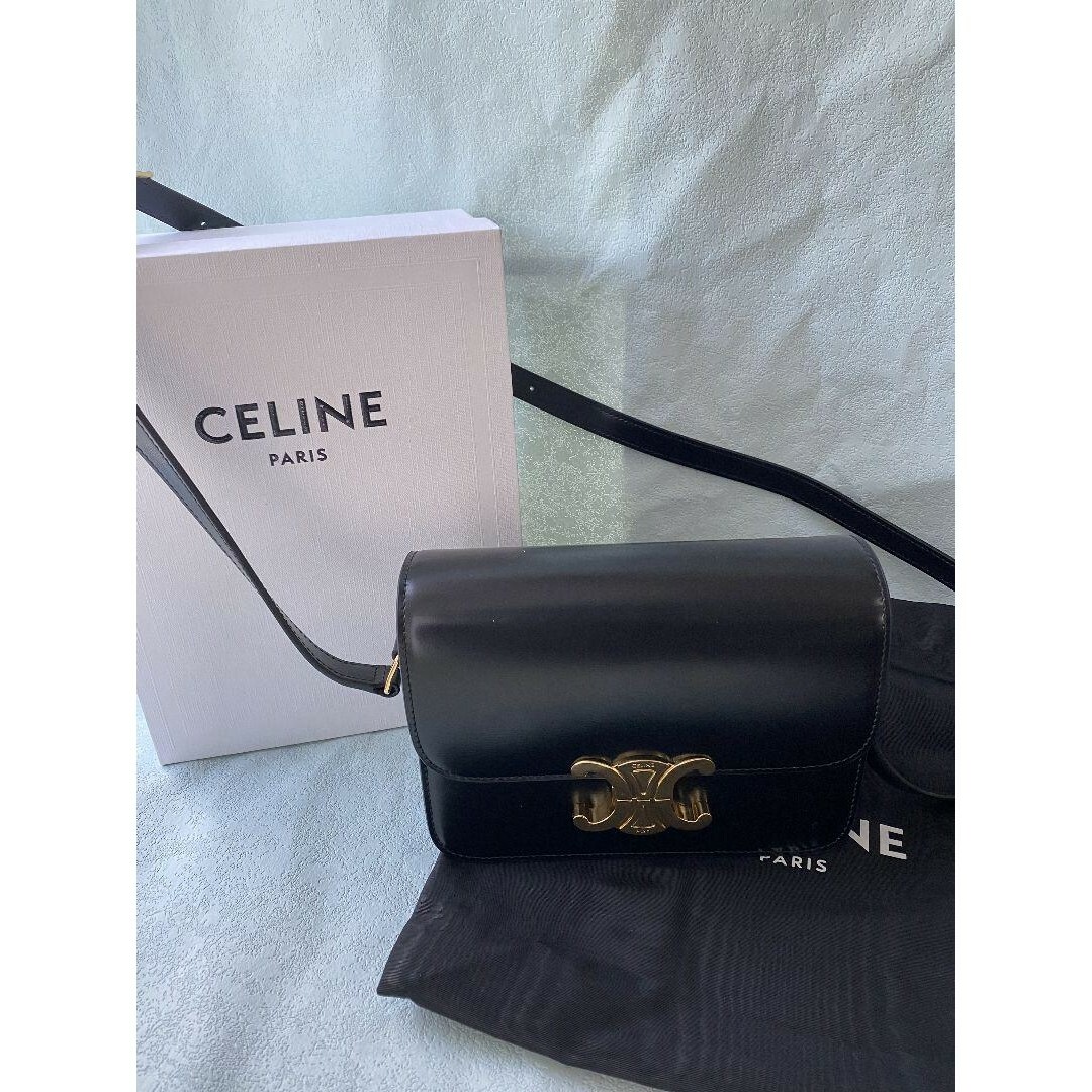 celine - 極美品 CELINE ティーン トリオンフ バッグの通販 by