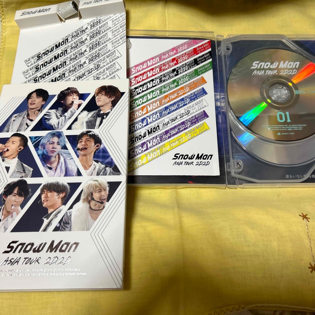 Snow Man - Snow Man ASIA TOUR 2D．2D． DVD銀テープ付の通販 by