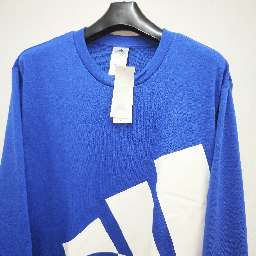 adidas(アディダス)のメンズ ロングスリーブ スウェット サークルネック Lサイズ メンズのトップス(Tシャツ/カットソー(七分/長袖))の商品写真