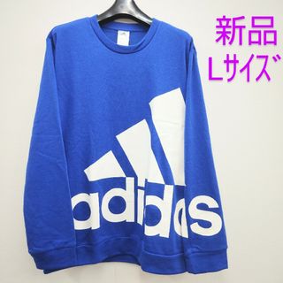 adidas - メンズ ロングスリーブ スウェット サークルネック Lサイズの ...