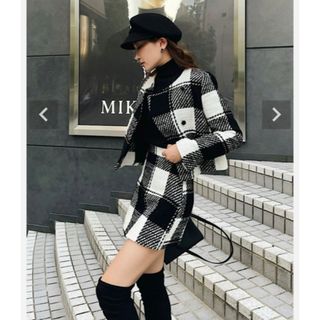 シェリエ ブロックチェックツイードキュロット shellerの通販 by m's