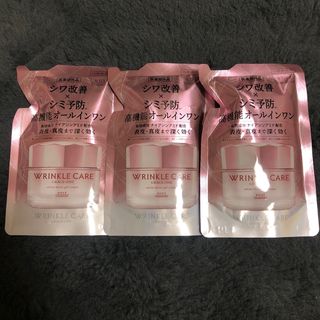 グレイスワン(GRACE ONE（KOSE COSMEPORT）)のグレイスワン リンクルケア ホワイトモイストジェルクリーム つめかえ　3個セット(オールインワン化粧品)