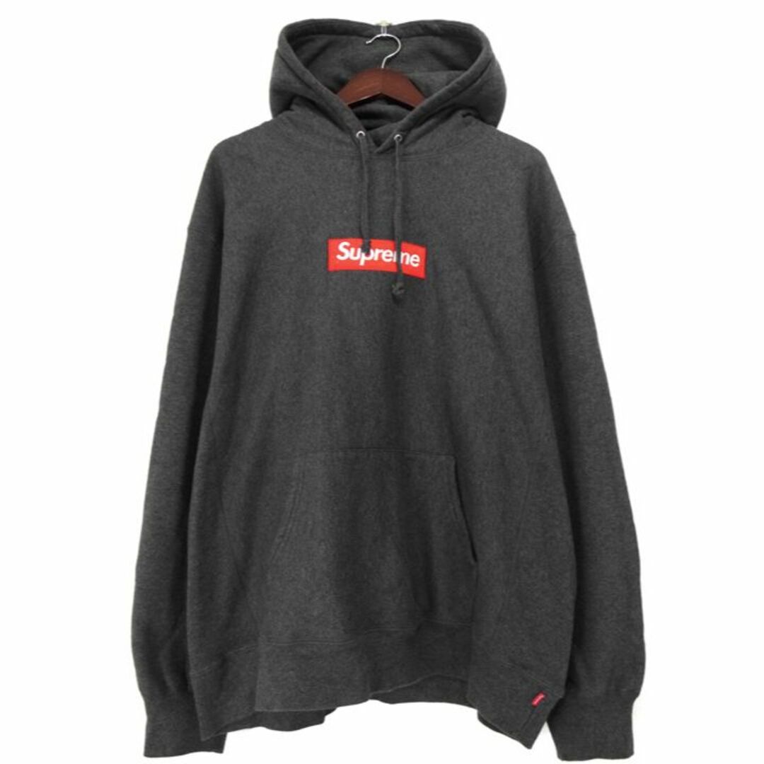 美品　シュプリーム　21AW Box Logo ボックスロゴスウェットパーカー